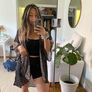 LA Hearts Floral Kimono (XS/S)